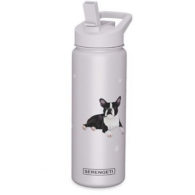 Water Bottle - Boston Terrier